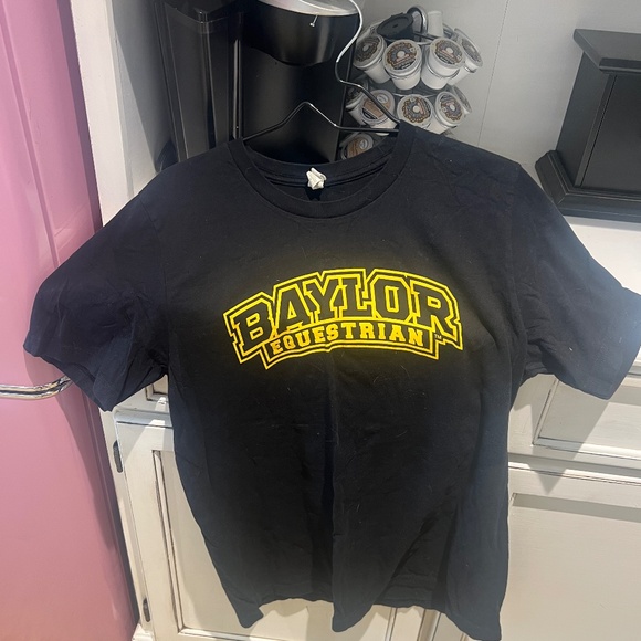 Canada Goose Tops - Black Canvas Baylor Equestrian T-shirt Sz L Never Worn